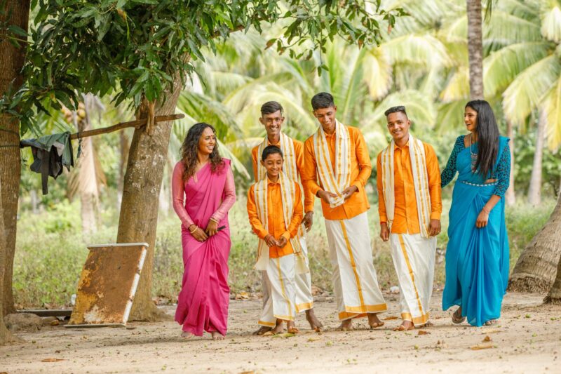 village saree ceremony | Banu photography