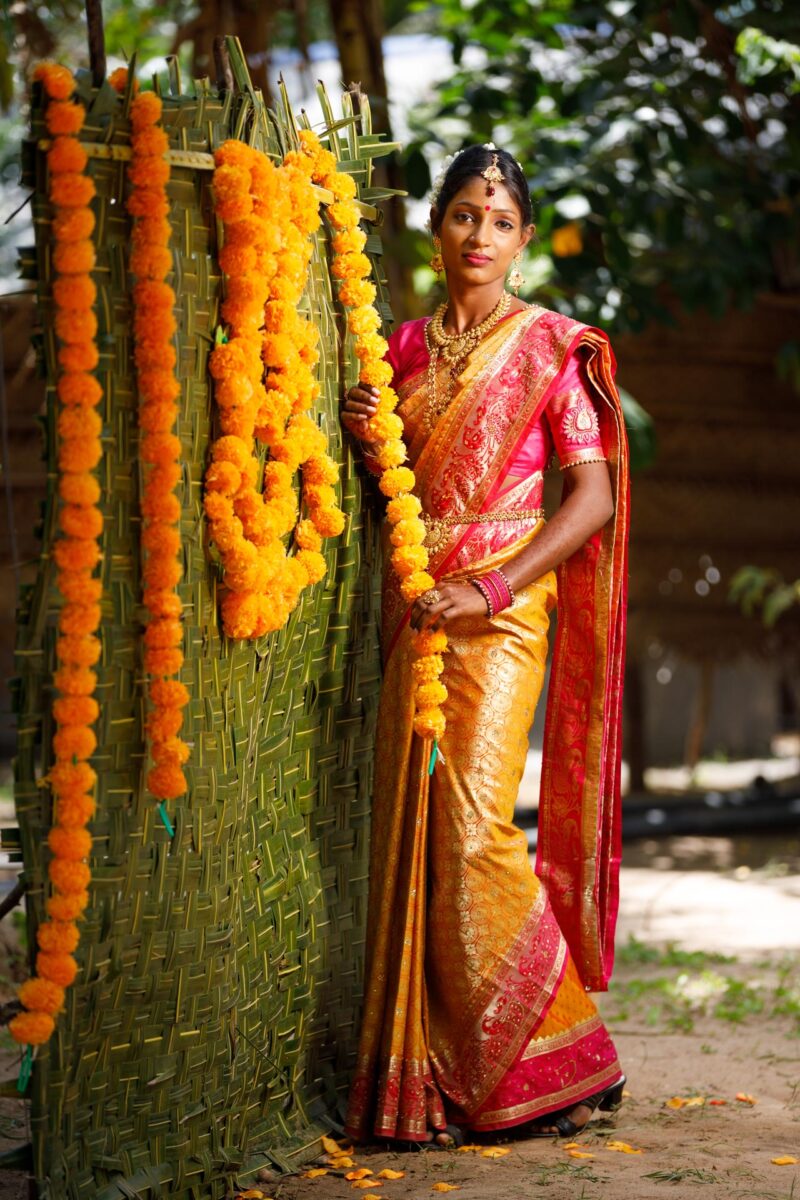 village saree ceremony | Banu photography