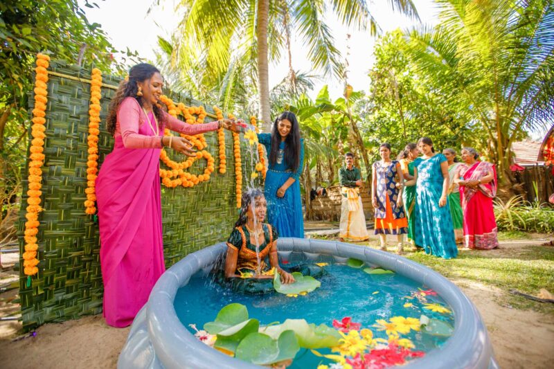 village saree ceremony | Banu photography