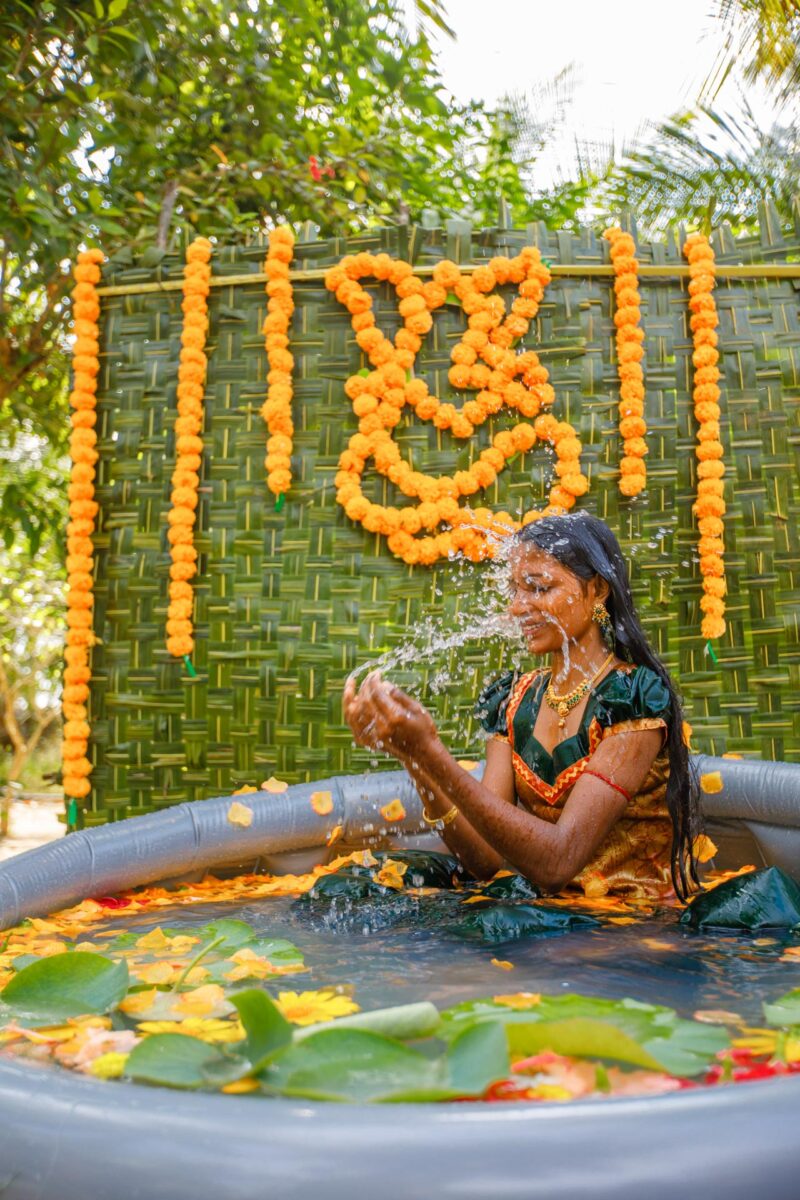 village saree ceremony | Banu photography