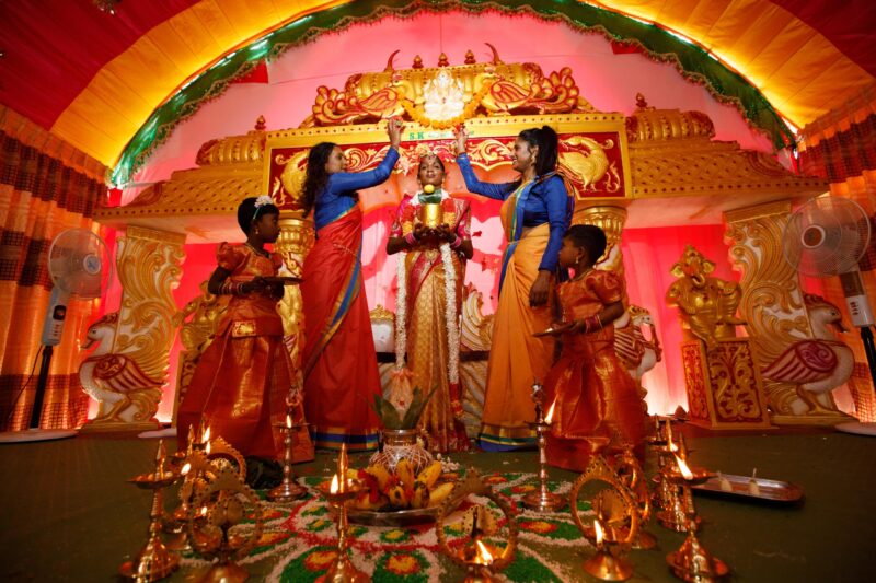 village saree ceremony | Banu photography