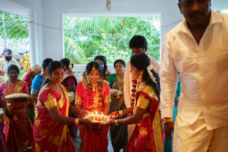 Jaffna wedding makeup