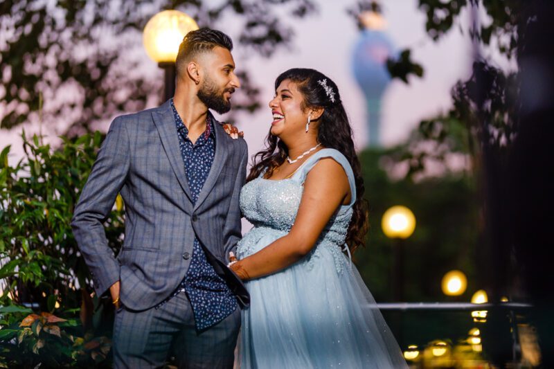 Cinnamon Lakeside wedding