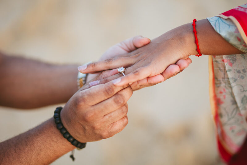 Destination Weddings in Jaffna: wedding proposal